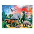 Ravensburger - Puzzle enfant - Milieu Des Dinausaures - 100 Pièces