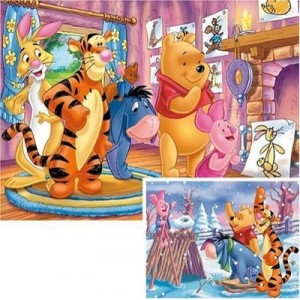 Ravensburger - Puzzle Child - Piglet and Her Friends - 2 x 20 Pieces