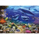 RAVENSBURGER - Puzzle "Idylle sous-marine", 1 000 pièces
