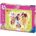 Ravensburger - Puzzle scintillant 100 pièces - Scintillantes Winx