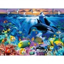 RAVENSBURGER - Puzzle XXL "Vie sous la mer", 200 pièces