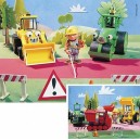 RAVENSBURGER - Set de puzzles "Bob le Bricoleur : En plein travaux", 2 x 20 pièces