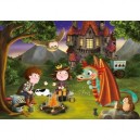 RAVENSBURGER Set de puzzles Petit chevalier 2 x 20 pièces