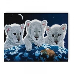 Ravensburger Starline Jigsaw Puzzle - Schim Schimmel, secret, mystery and hope - Glows in the Dark -...