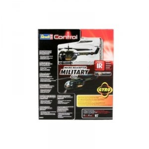 Revell Control - 24033 - Véhicule Miniature - Radio Commande - Micro Hélico Infra Rouge - Micro Helicopter Military GSY RT (R