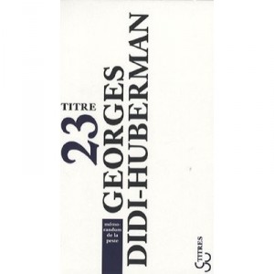 Memorandum De La Peste - Georges Didi-huberman
