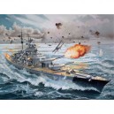 Revell - Maquette - Cuirassé Bismarck - Echelle 1:350