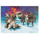 Revell - 3203 - Maquette Militaire - Set:T-34/85 and Infant. Russe Hiver