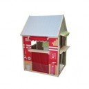 Roba - 6963 - Maison de jeu en bois - 4 côtés de jeu (Import Allemagne)