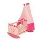 Roba - 98435 - Berceau poupée - bois et tissu (Import Allemagne)