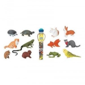 Safari Plastoy - 6815-04 - Figurine - Animal - Tubo Figurine - Animal Compagnie