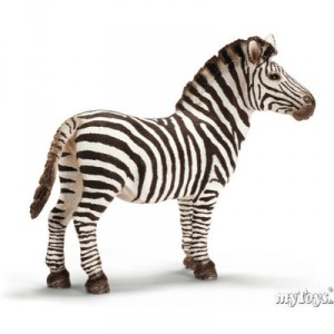 Schleich - 14391 - Figurine - Animaux - Zèbre Mâle
