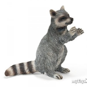 Schleich - 14624 - Figurine - Animaux - Raton Laveur Debout