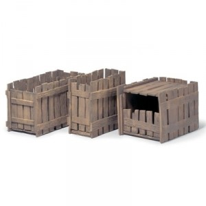 Schleich - 42022 - Figurine - Caisses Transport