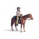 Schleich - 70304 - Figurine - Personnage - Trappeur À Cheval