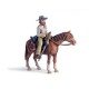 Schleich - 70304 - Figurine - Personnage - Trappeur À Cheval