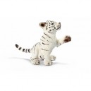 Schleich - Bébé Tigre Blanc - Jouant