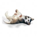 Schleich Chiens : Chiot Husky, couché