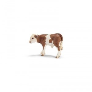 Schleich Farm Life : Veau Simmental français