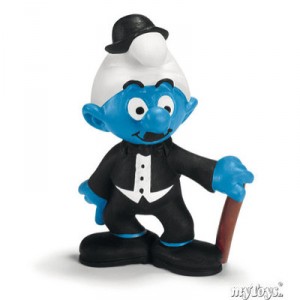 Schleich Schtroumpf acteur
