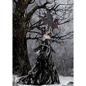 Schmidt Spiele Puzzle 1000 Teile Reine des ombres 58604 von Schmidt