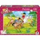 Schmidt Spiele Puzzle Bibi et Tina La partie de cheval 100 pièces
