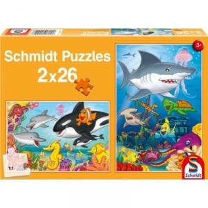 Schmidt Spiele Schmidt - 55510 - Puzzle - Enfant - Mer Multicolore