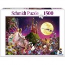 Schmidt Spiele Schmidt - 57026 - Puzzles - Nuit Des Papillons - 1500 Pièces