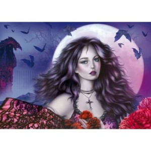 Schmidt Spiele Schmidt - 58120 - Puzzle - Clair lune - 1000 pièces