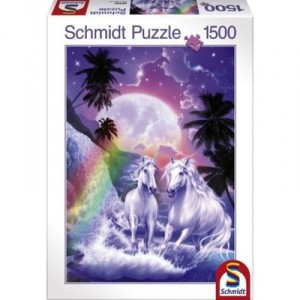 Schmidt Spiele Schmidt - 58250 - Puzzles - Nuit Magique - 1500 Pièces