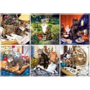 Schmidt Spiele Schmidt - 58258 - Puzzle - Pattes de Velours - 1500 Pièces