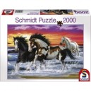 Schmidt Spiele Schmidt - 58260 - Puzzles - Galop Féerique - 2000 Pièces