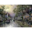 Schmidt Spiele Schmidt - 58441 - Puzzles - Le Réveil Du Village - 1000 Pièces