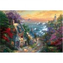 Schmidt Spiele Schmidt - 58456 - Puzzle - 1000 Pieces - Ville pres phare