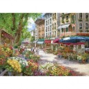 Schmidt Spiele Schmidt - 58561 - Puzzles - Paris, Marché Aux Fleurs - 1000 Pièces