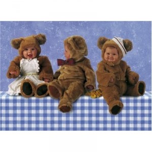 Schmidt Spiele Schmidt - Puzzle - Puzzle 1000 pièces bébé nounours Anne Gueddes