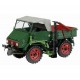 Schuco - SCHU00145 - Véhicule Miniature - Mercedes - Benz Unimog 2010 + Faucheuse - Echelle 1 / 18