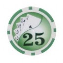 Smir - 33541v25 - jeu de casino - Jetons Américains marqués valeur 25 (Smir, Jeux de société and autres jeux)