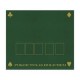 Smir - 550615 - jeu de casino - Tapis de Poker en drap de laine vert 45*60 cm (Smir)