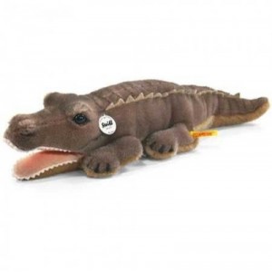 Steiff Crocodile Rocko, gray / brown