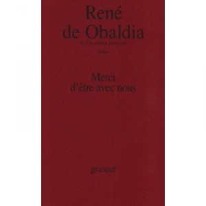 Merci D'etre Avec Nous - Rene De Obaldia