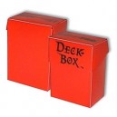 Ultra Pro Asmode - jeu de cartes - Bote polydeck pour 75 deck protectors - rouge nacr