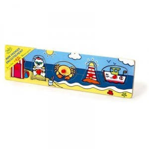 Vilac - 2482 - Wooden Toys - Mini recessed Wed (5 pieces)