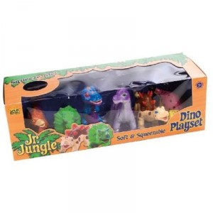 Wild Republic DINO PLAYSET SOFT AND SQUEEZABLE