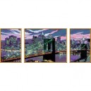 Ravensburger - 28951 - Peinture par Numéro - Skyline de York - 100 x 40 cm (Import Allemagne)