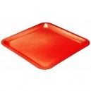 Zak Designs - 0050- 2130E - Plateau carré - 34cm - Rouge - Seaside - mélamine