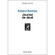 Journal De Deuil - Roland Barthes