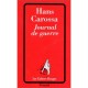 Journal De Guerre - Hans Carossa