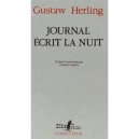 Journal Ecrit La Nuit - Gustaw Herling