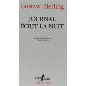 Journal Ecrit La Nuit - Gustaw Herling